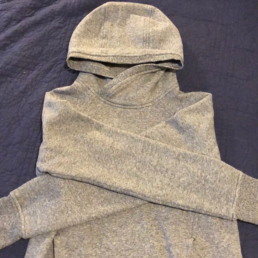 Lululemon gray scuba hoodie